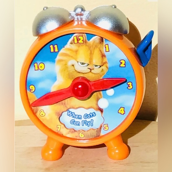 Garfield Other Garfield The Movie Alarm Clock Toy Poshmark